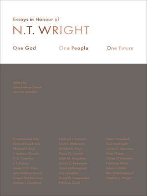 cover image of One God, One People, One Future